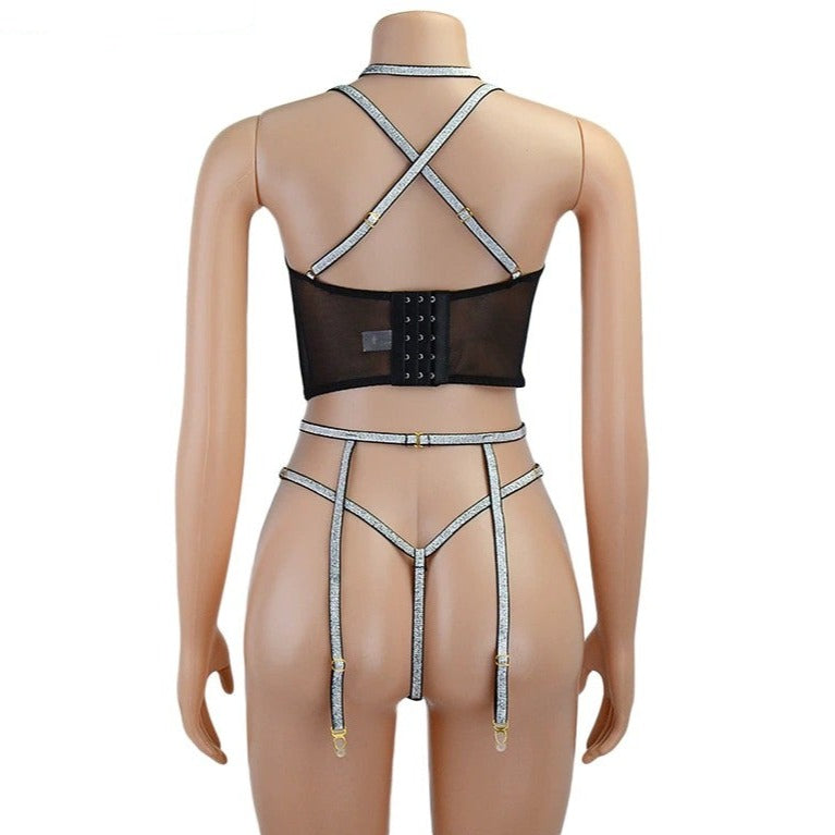 corset fashion noir