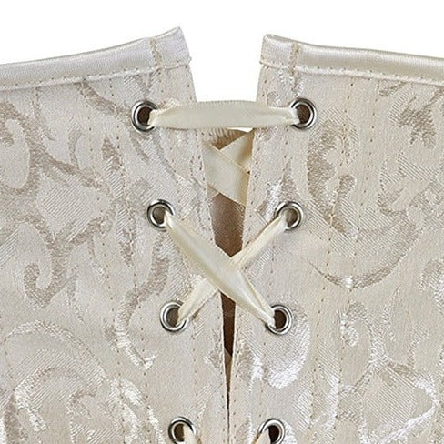 corset noir à lacets