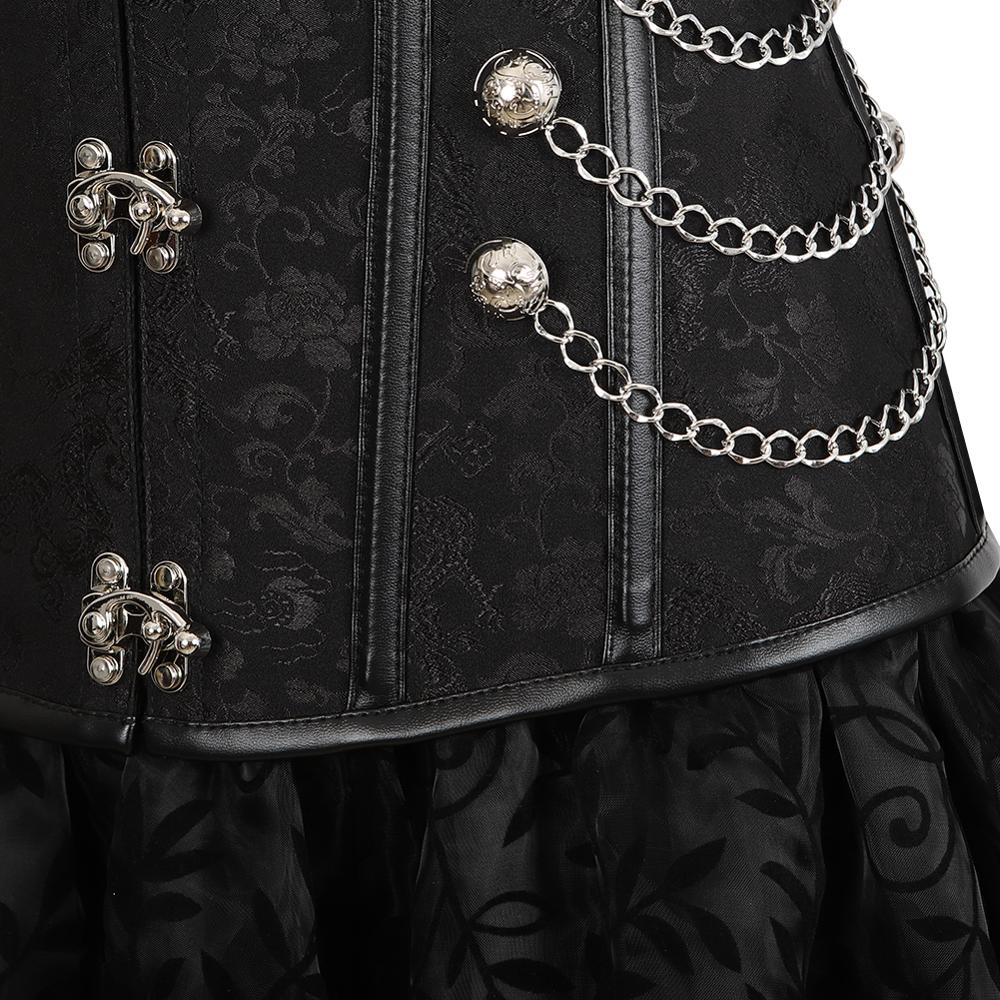 élégante robe steampunk