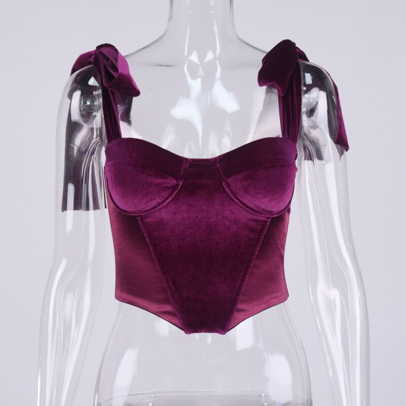Velours Violet Corset