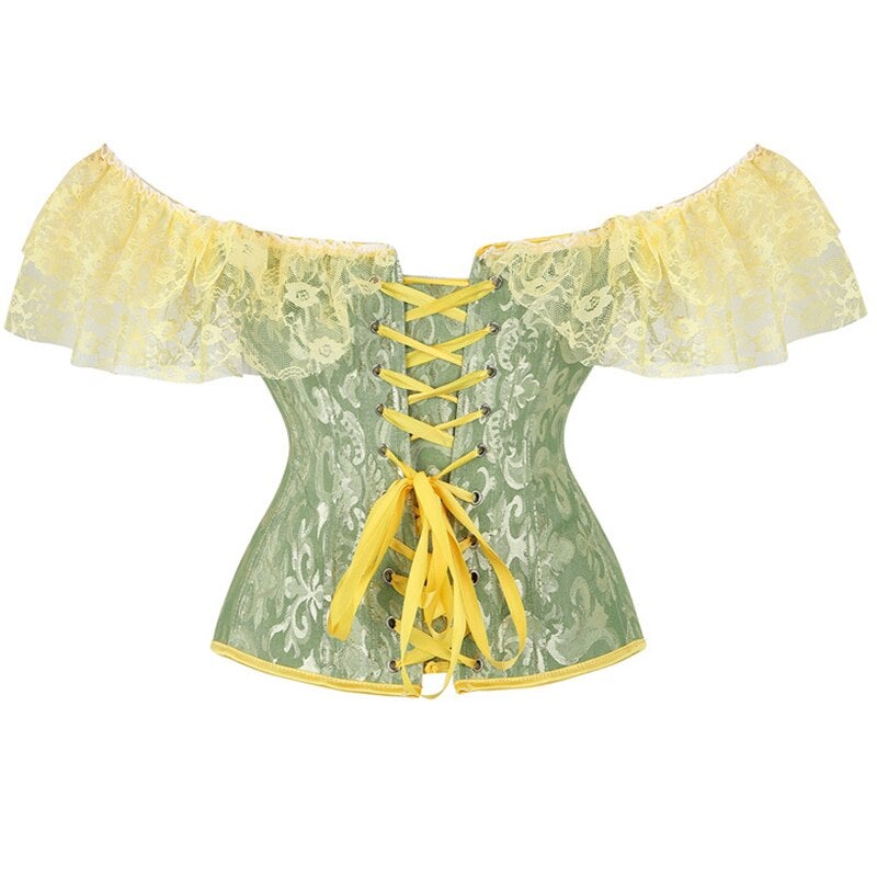 Corset en Dentelle Gothique