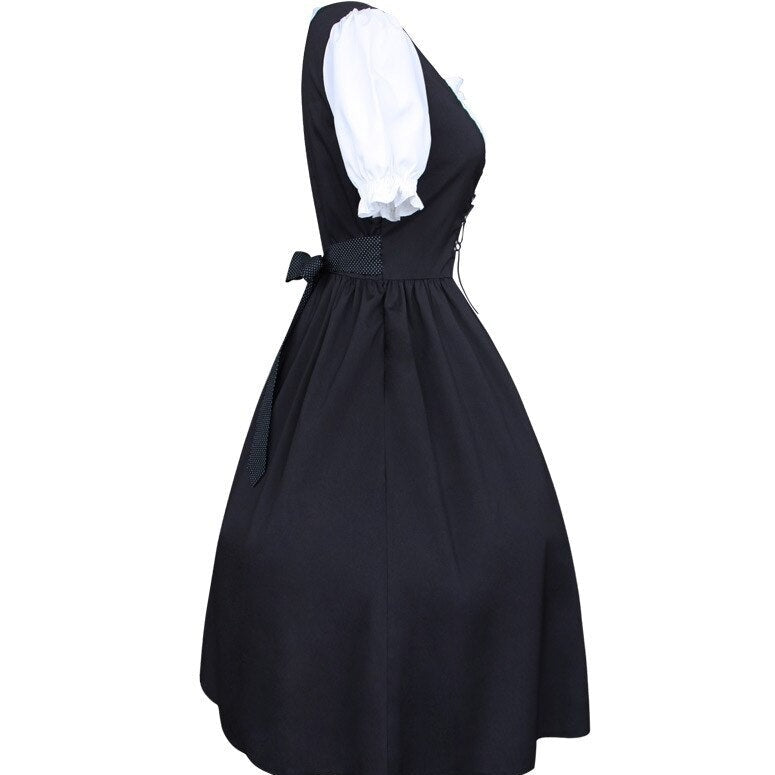 Robe style corset rétro