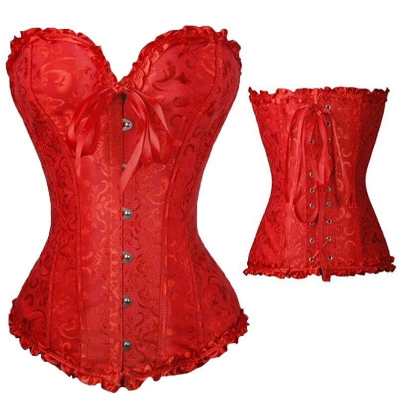 Élégant Corset Rouge
