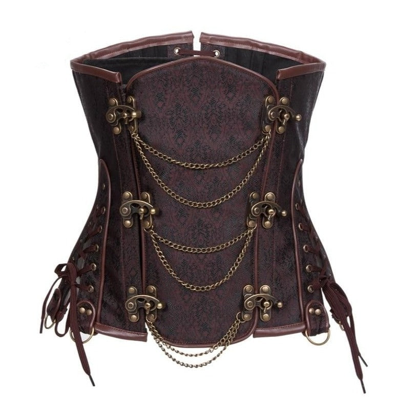 grande taille steampunk corset