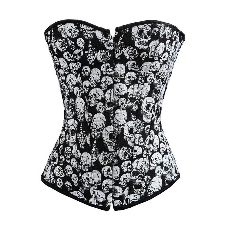 bustier féminin gothique