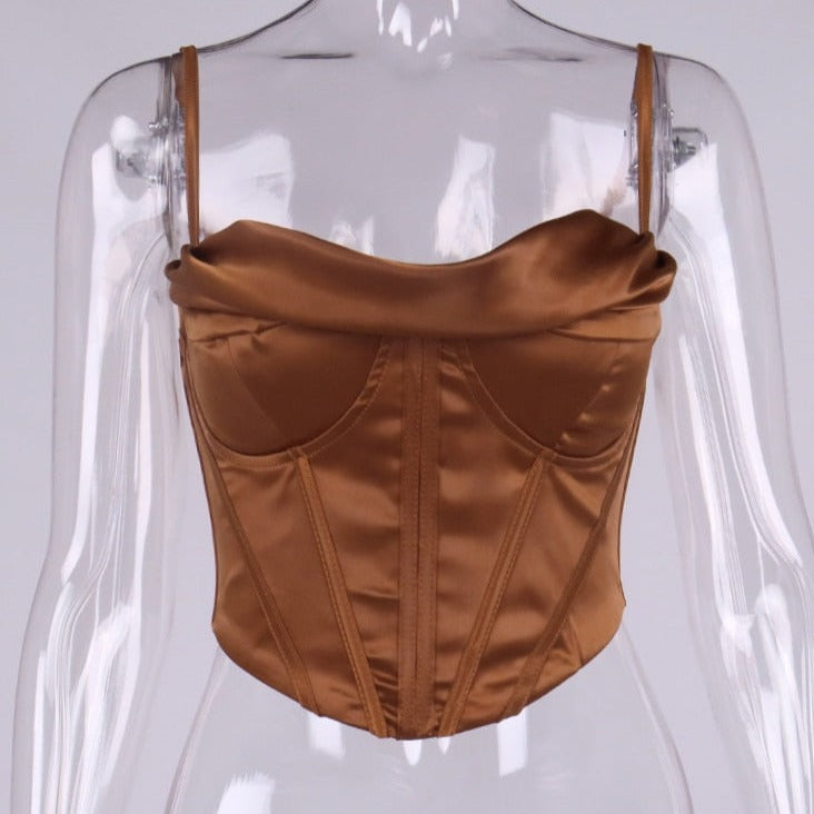 haut corset fines bretelles Zoey