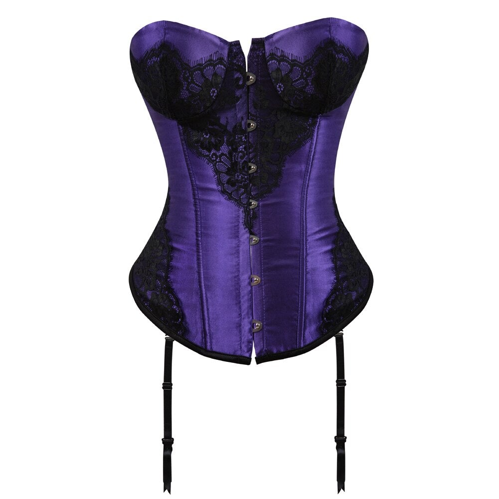 sous-vêtement féminin violet sophistiqué