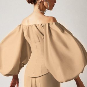 bustier manches longues