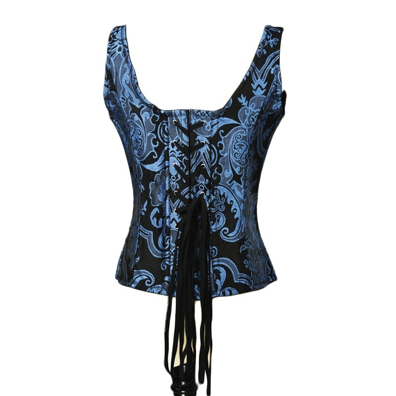 Corset à motifs jacquard