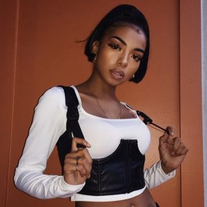 ceinture corset cuir noir femme