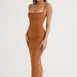 robe corset longue chic