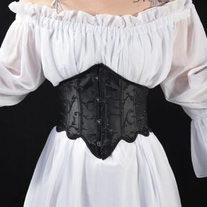 corset noir gothique