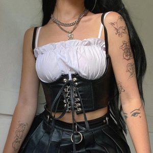 Ceinture Corset Noir