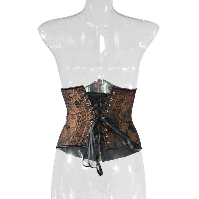 corset sous-poitrine sophistique