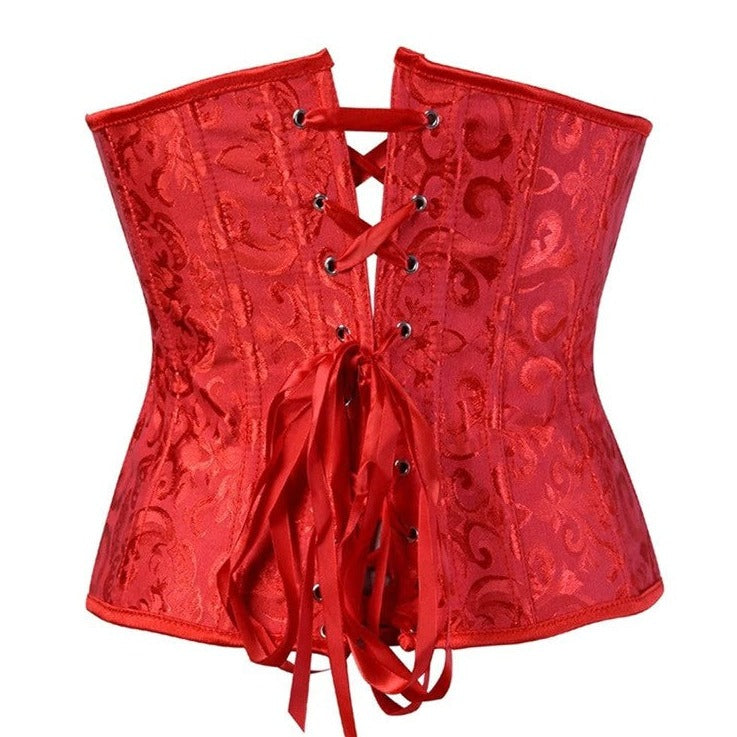 corset taille de guêpe gothique