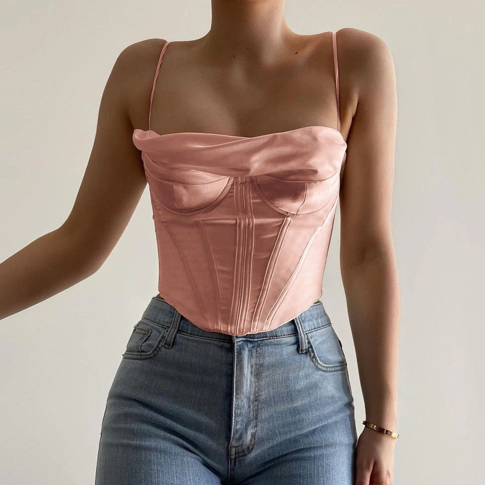 Corset chic rose