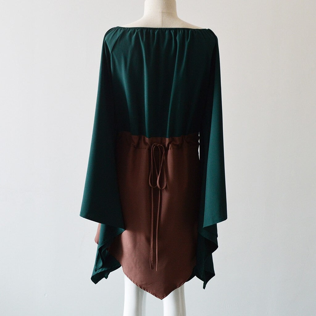robe courte à corset