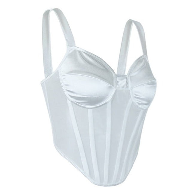 Élégance Corset Blanc