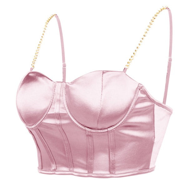Top féminité rose
