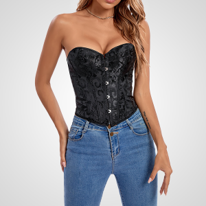 bustier corset noir