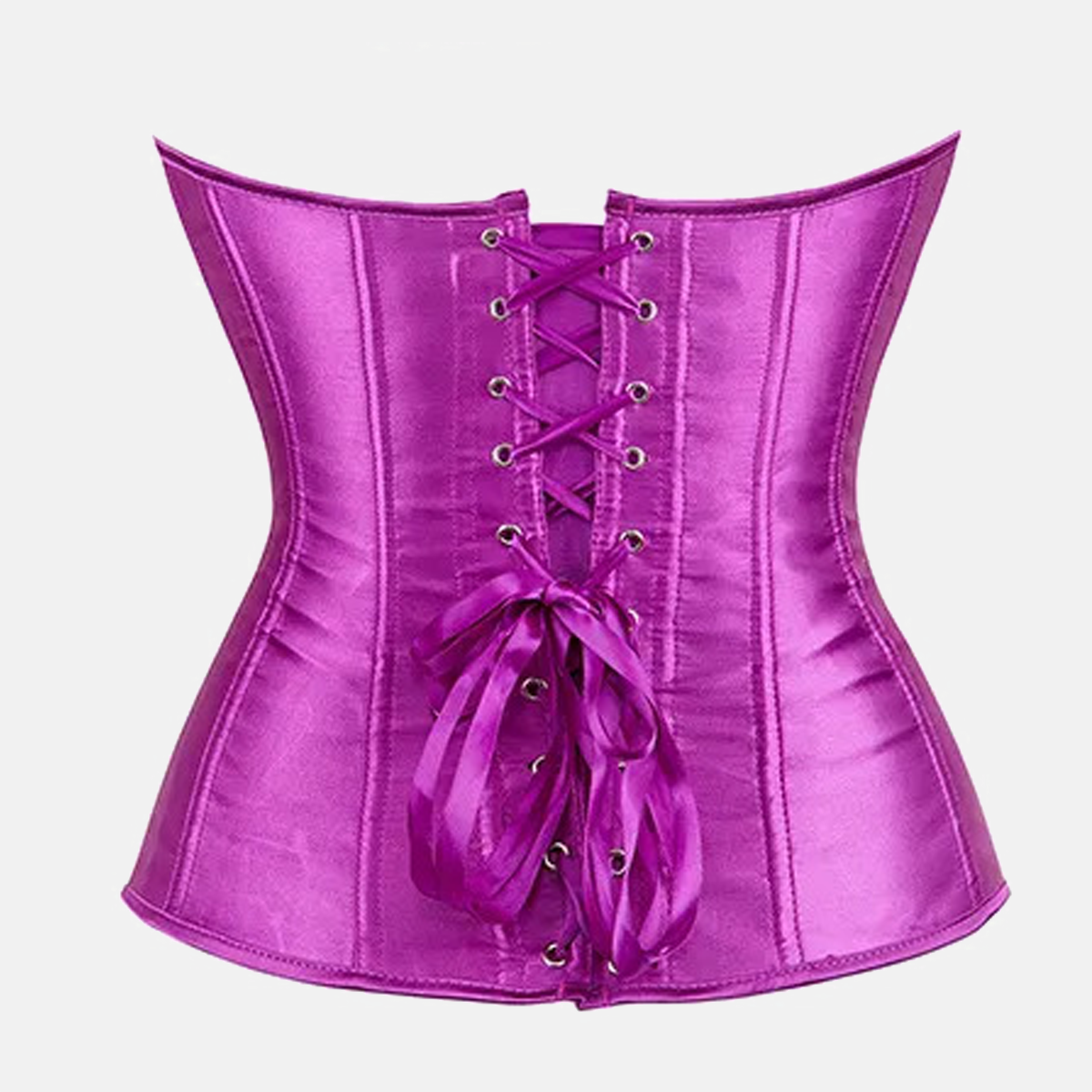 bustier féminin violet