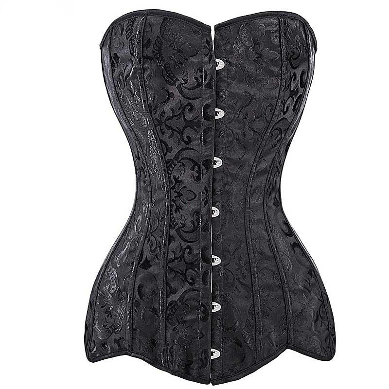 corset élégant noir