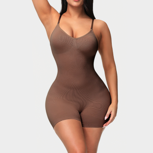 gaine combinaison marron
