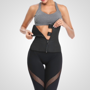 gaine minceur latex noire