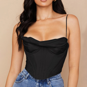 haut corset noir