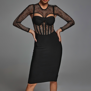 robe de soirée corset