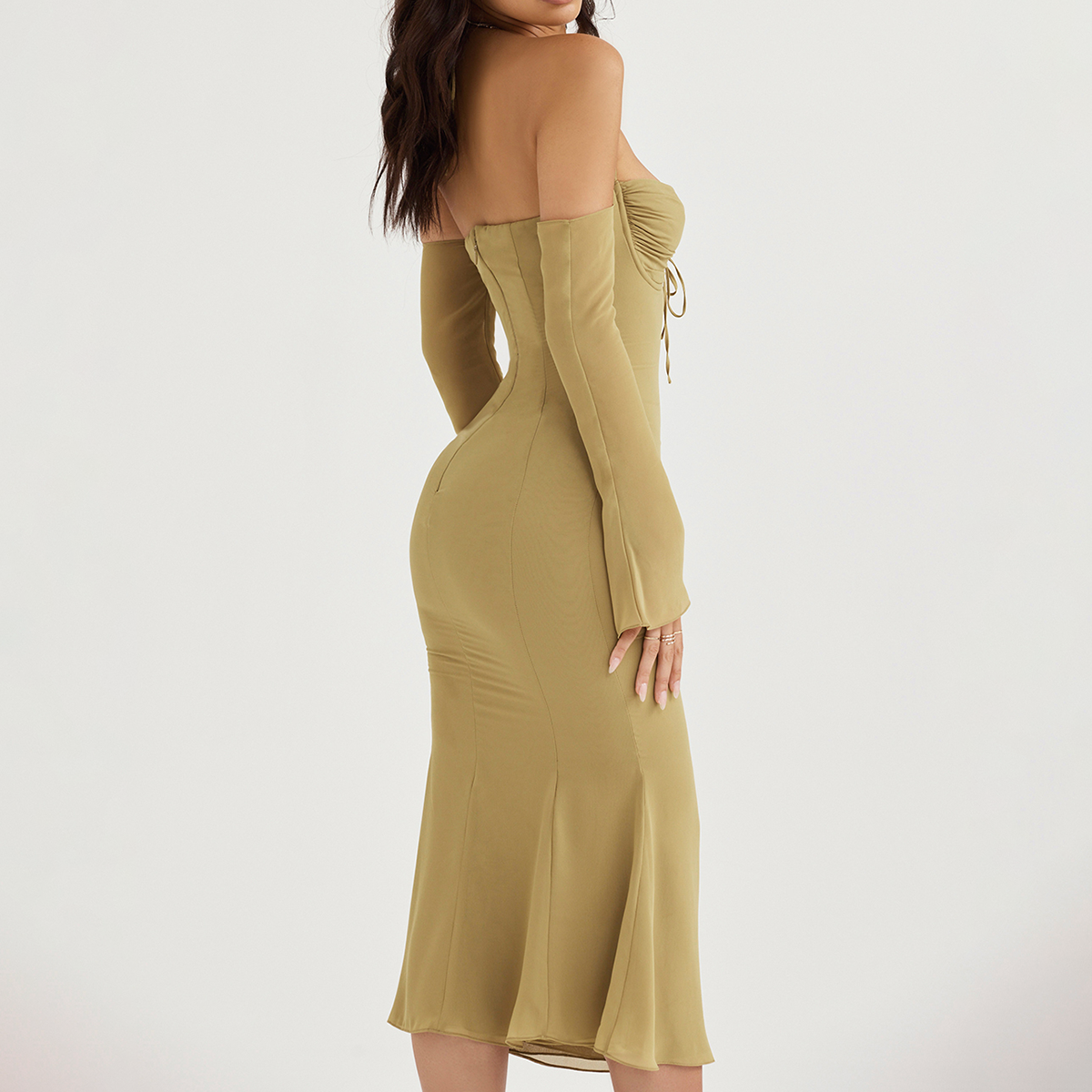robe midi élégante