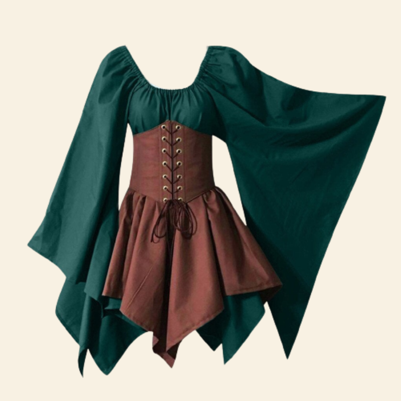 robe sophistiquée avec corset