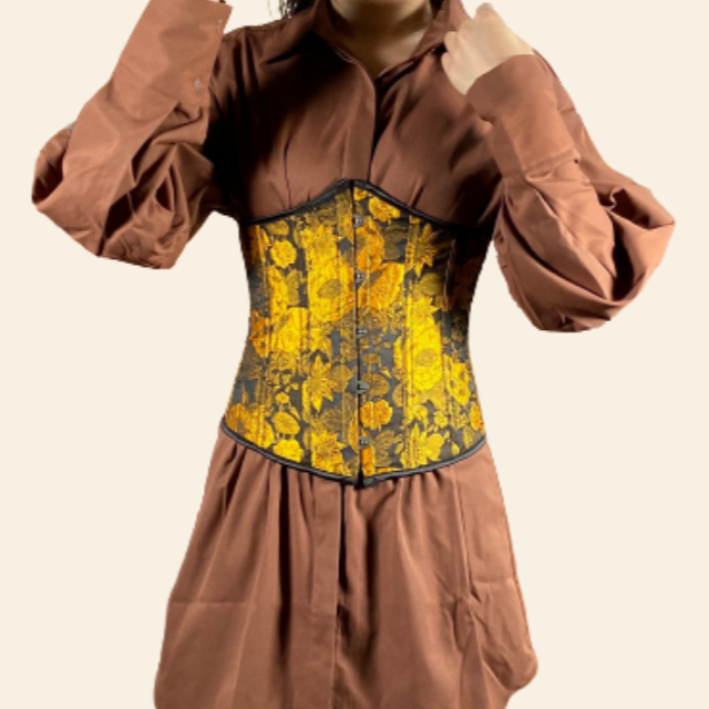 corset jaune moderne