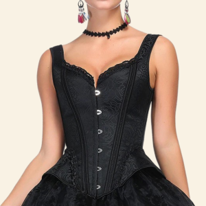 corset gothique à bretelles