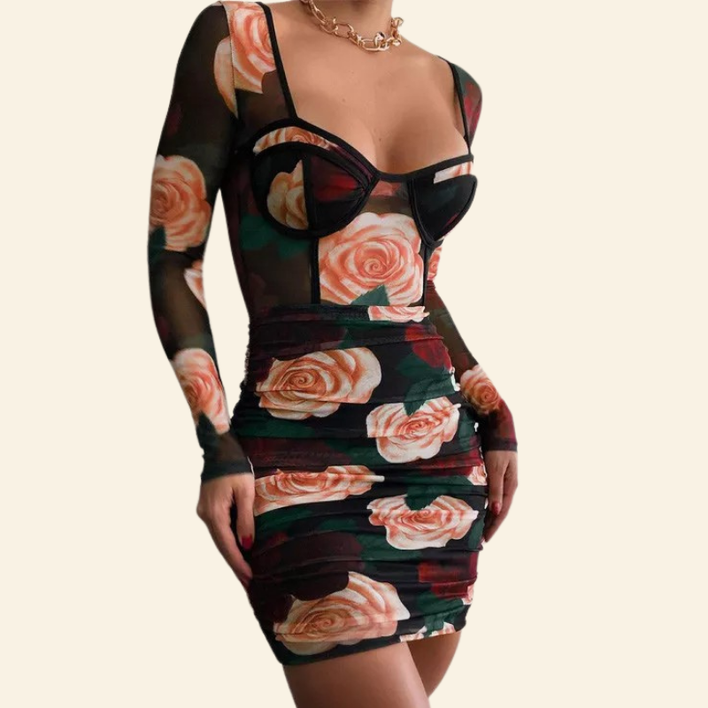 tenue été fleuri femme