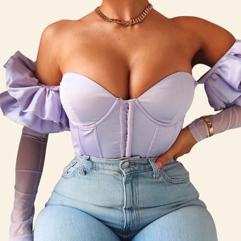Corset glamour femme
