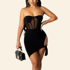 robe chic sans bretelles