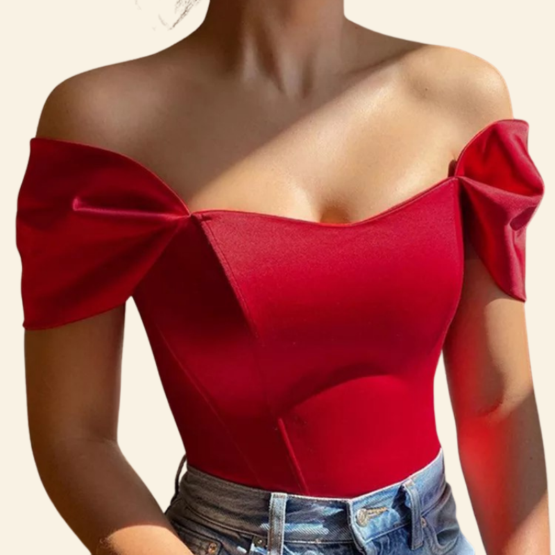 Corset pour femme en rose