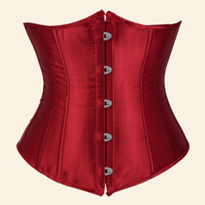 corset bordeaux gothique