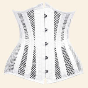 Corset underbust blanc