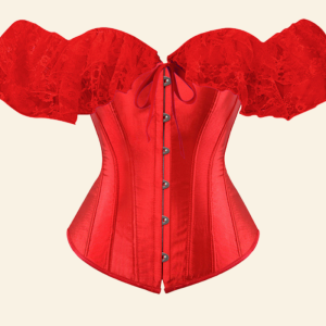 Corset Gothique Rouge pour femme