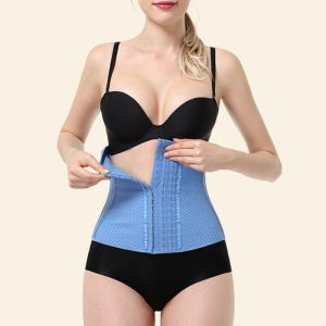 corset minceur bleu