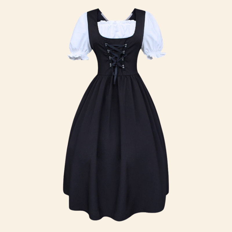 Robe corset noire ancienne